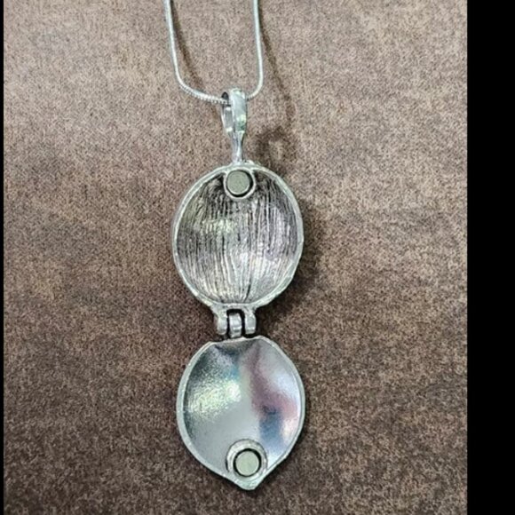 The Vampire Diaries Elena Vervain Verena Pewter Locket - Picture 2 of 3